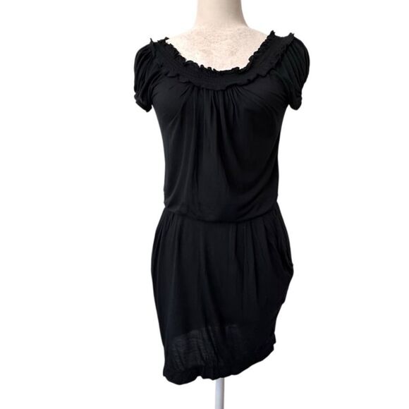 BCBG MaxAzria Black Dress Pockets Sleeveless SZ XXS - Picture 1 of 13